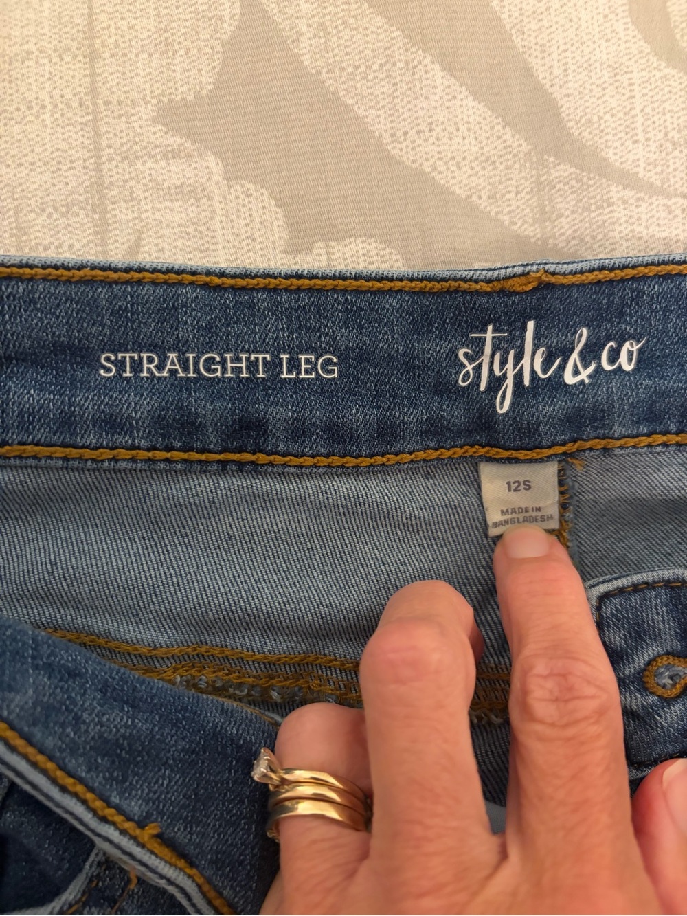 Style & Co. Straight Leg Women’s Jeans size 12 short in Light Blue